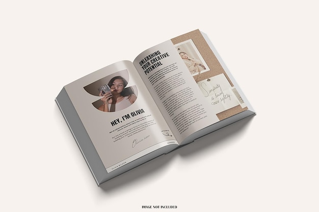 Hardbook mockup