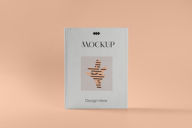 hardcover book mock-up design