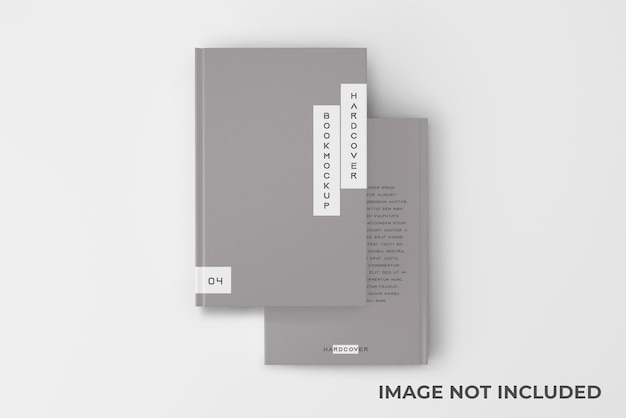 PSD hardcover book mockup high resolusion