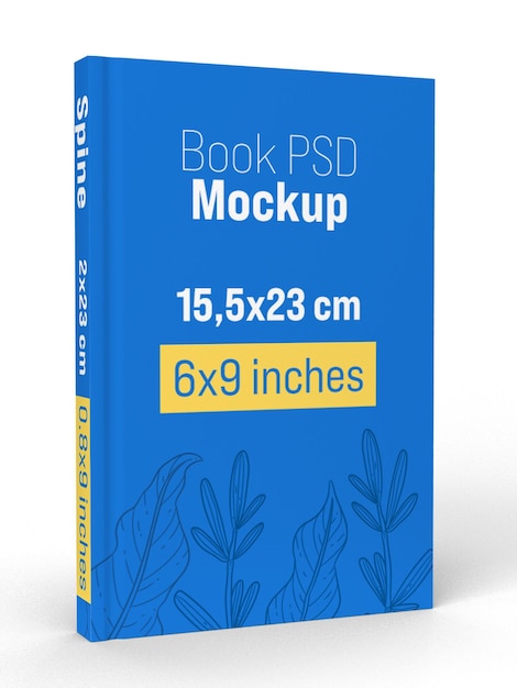 Hardcover Book PSD Mockup