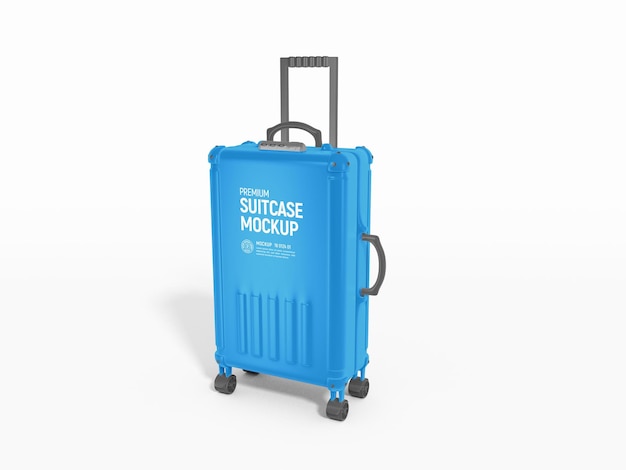 PSD hardside reisbagage koffer mockup