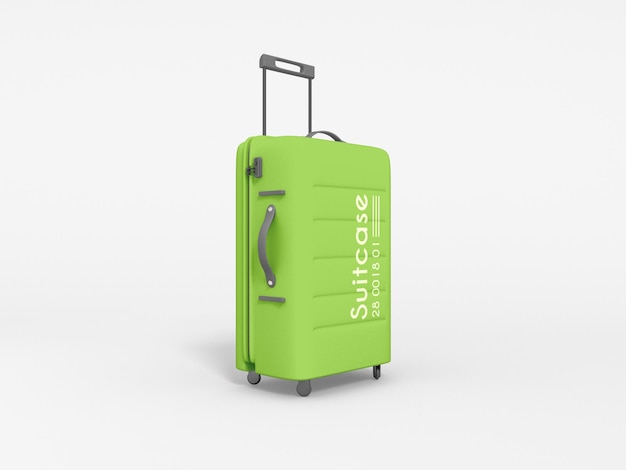 Hardside Reisbagage Koffer Mockup