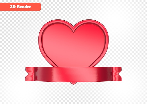 Hart voor Valentijnsdag 3D