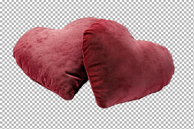 PSD hartvormige kussens voegen warmte en charme toe aan huisdecoratie voor romantische gelegenheden