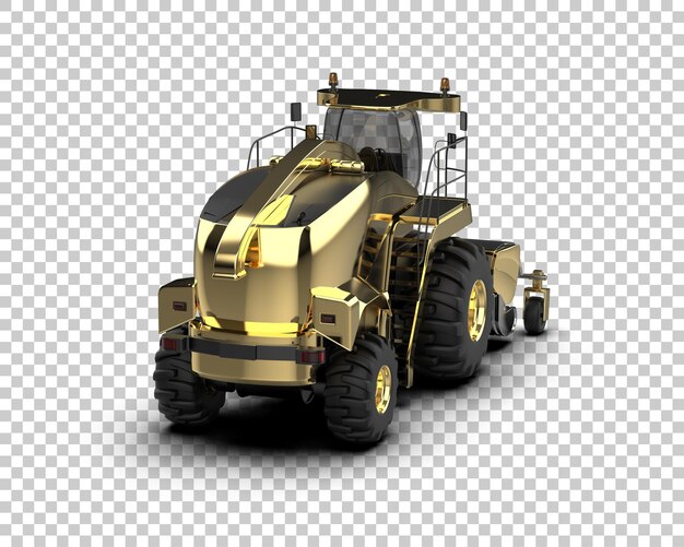 Harvester Izolowany Na Tle Ilustracja Renderingu 3d