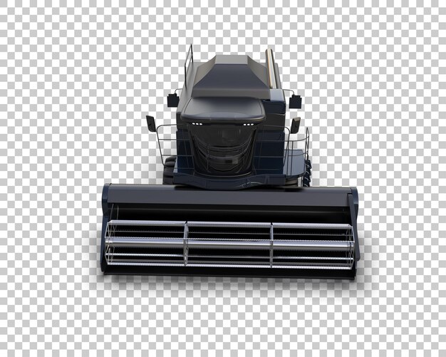 PSD harvester izolowany na tle ilustracja renderingu 3d