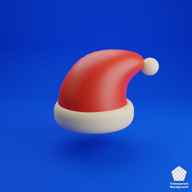 帽子クリスマス 3 d イラストレーション