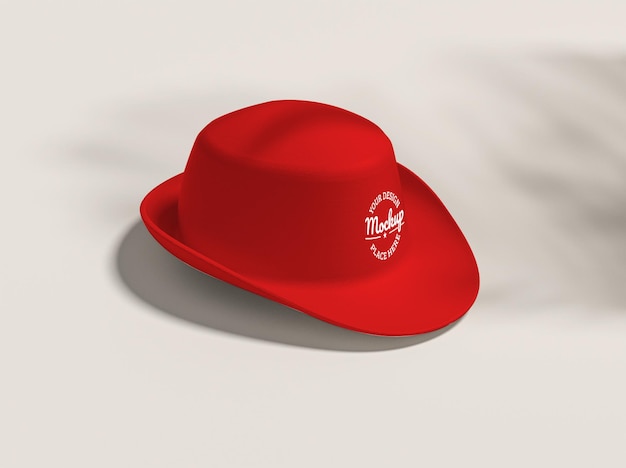 Hat logo mockup