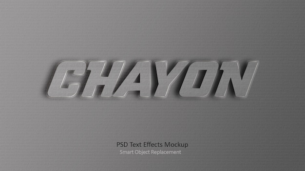 Hayon 3d text effectsテンプレート