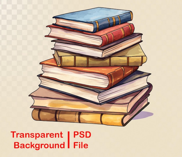 HD kalitesinde şeffaf kitap görüntüleri