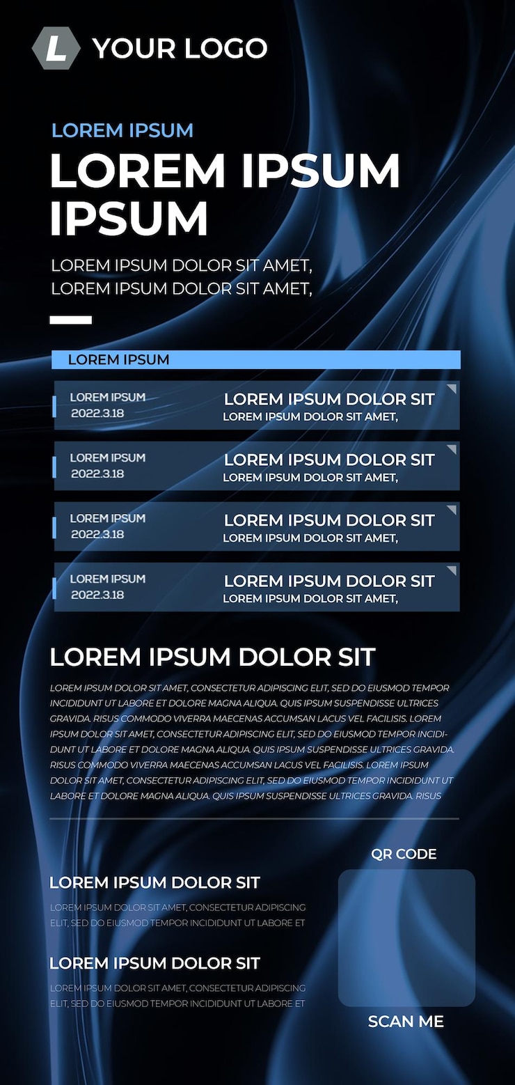PSD hd psd layered modern technology poster template