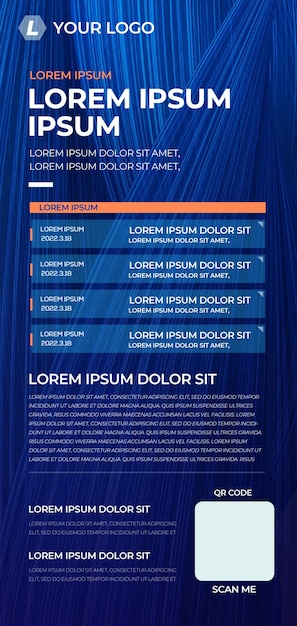 PSD hd psd layered modern technology poster template