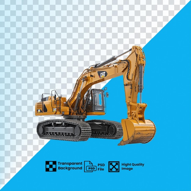 hd quality excavator transparent images