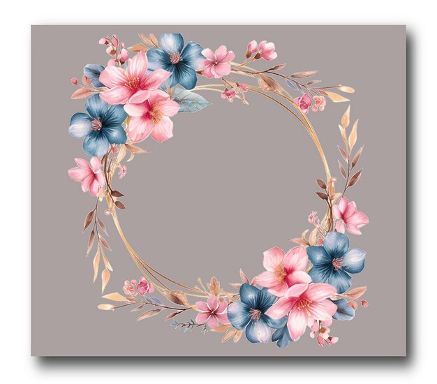 PSD hd quality floral ornaments