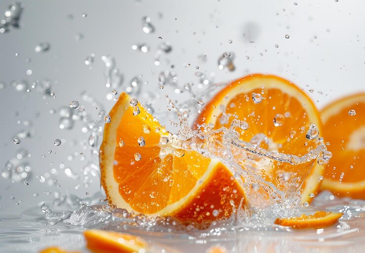 PSD hd quality orange fruit