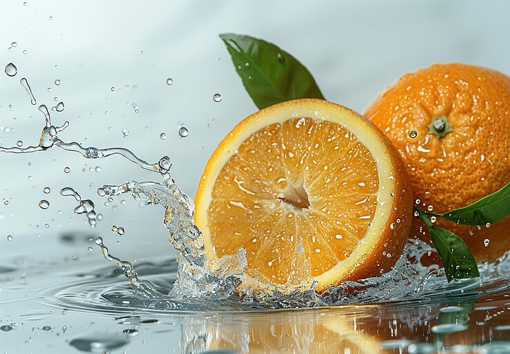 PSD hd quality orange fruit