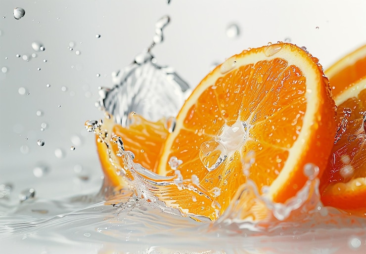 PSD hd quality orange fruit