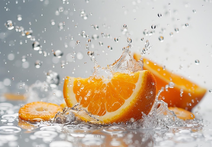 PSD hd quality orange fruit
