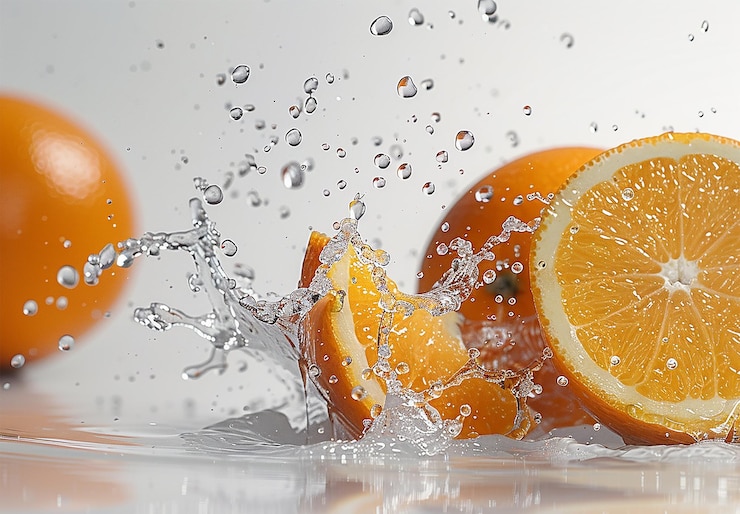 PSD hd quality orange fruit
