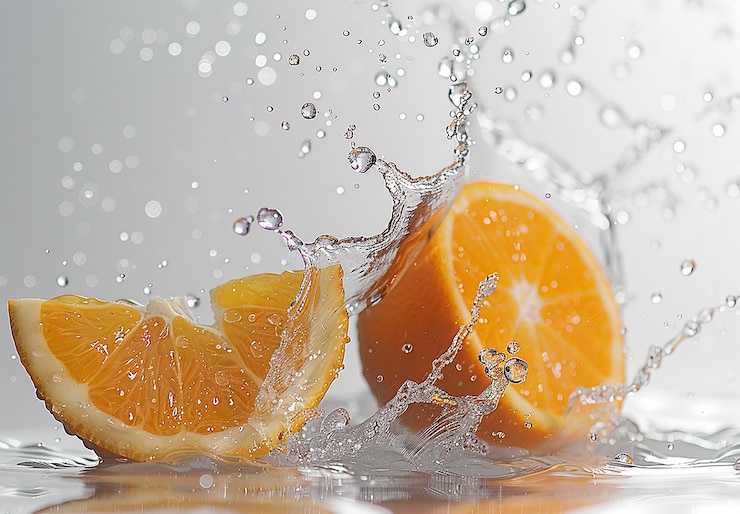 PSD hd quality orange fruit