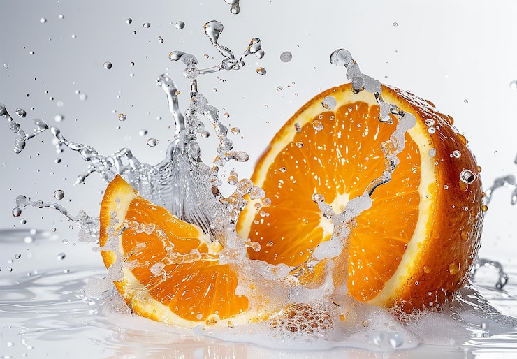 PSD hd quality orange fruit