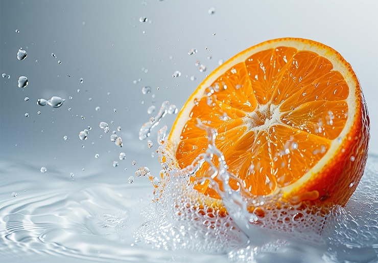 PSD hd quality orange fruit