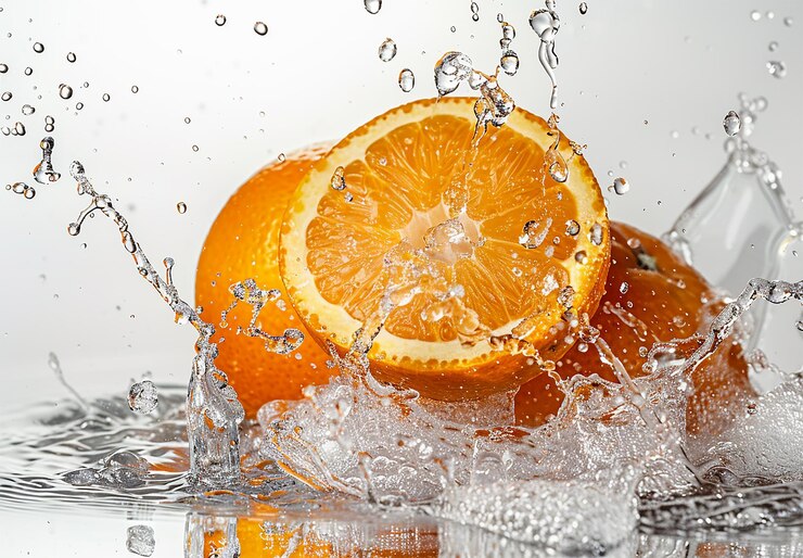 PSD hd quality orange fruit