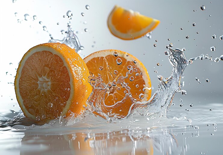 PSD hd quality orange fruit