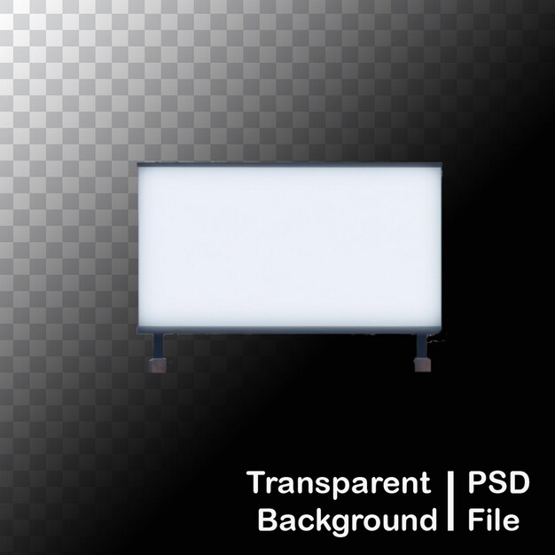 PSD hd品質の透明なビルボード画像