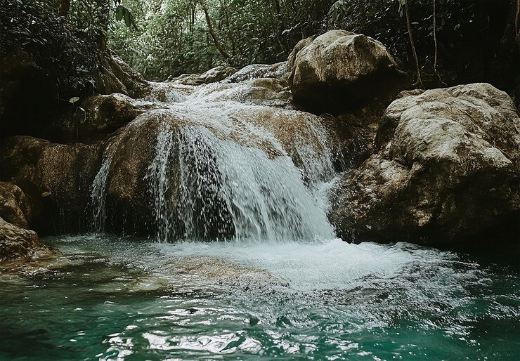PSD hd quality waterfall