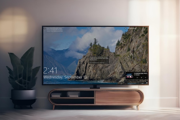 PSD hd tv psd-mockup