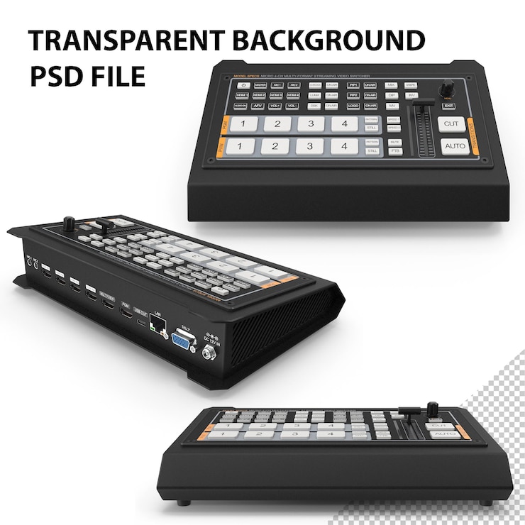 PSD hdmi video switcher png