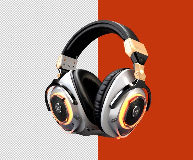 PSD headphone 3d render designs head phone psd he