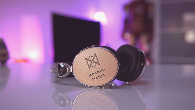 PSD headphone mockup ps ambient mockup mockup headset mockup microphone mockup