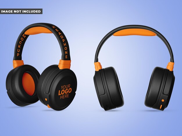 Headphone mockup