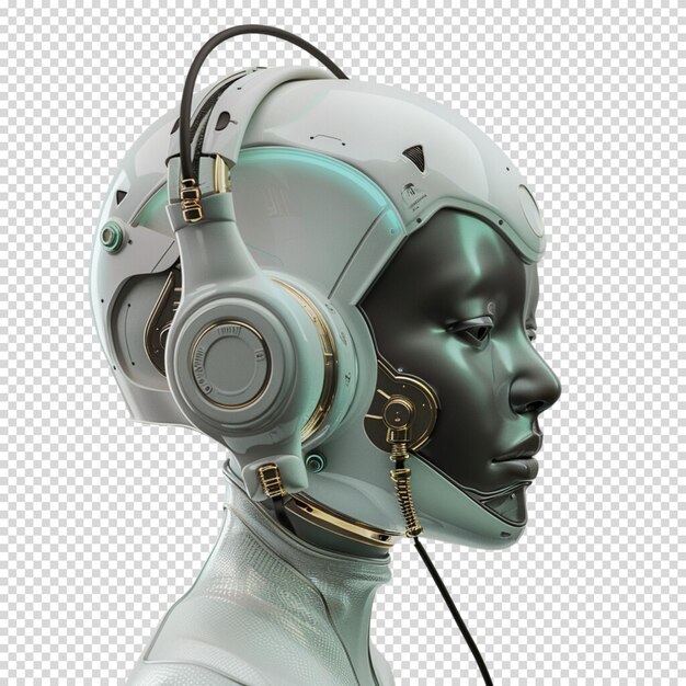 PSD headphones isolated on transparent background headphone day and technology day