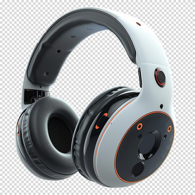 PSD headphones isolated on transparent background headphone day and technology day