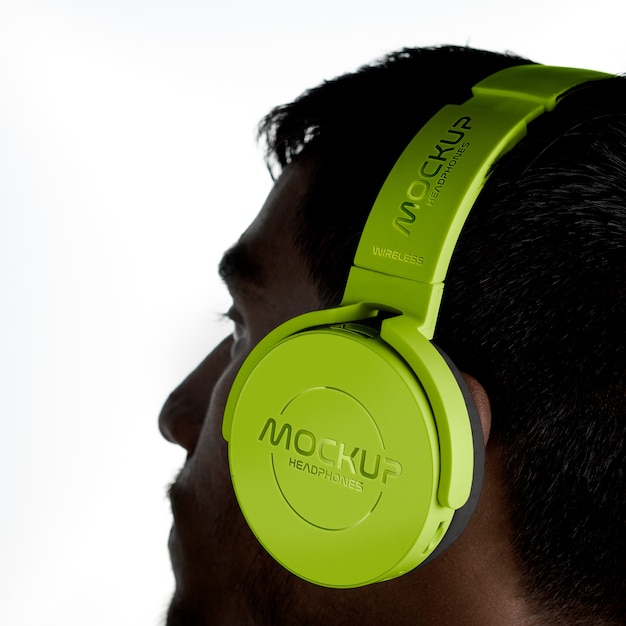 headphones mockup design
