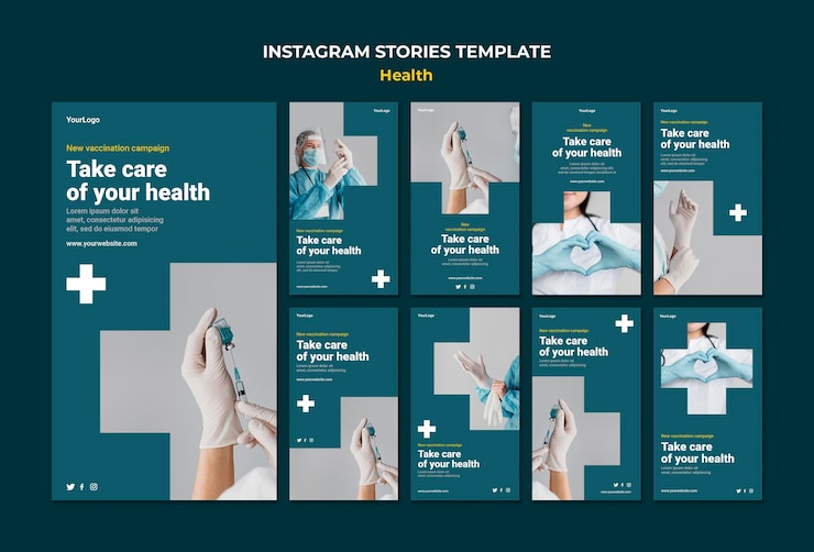 PSD истории здравоохранения instagram