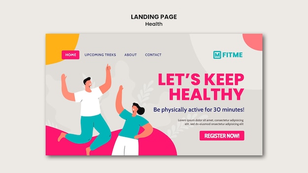 PSD health care landing page