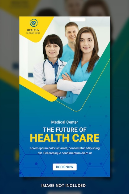 Health care medical company banner