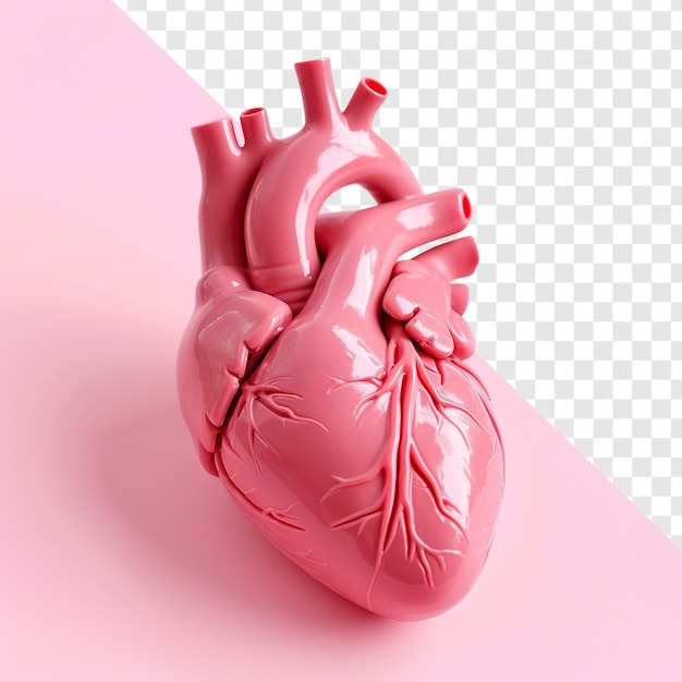 PSD healthcare gift concept with ultrasound and hearts