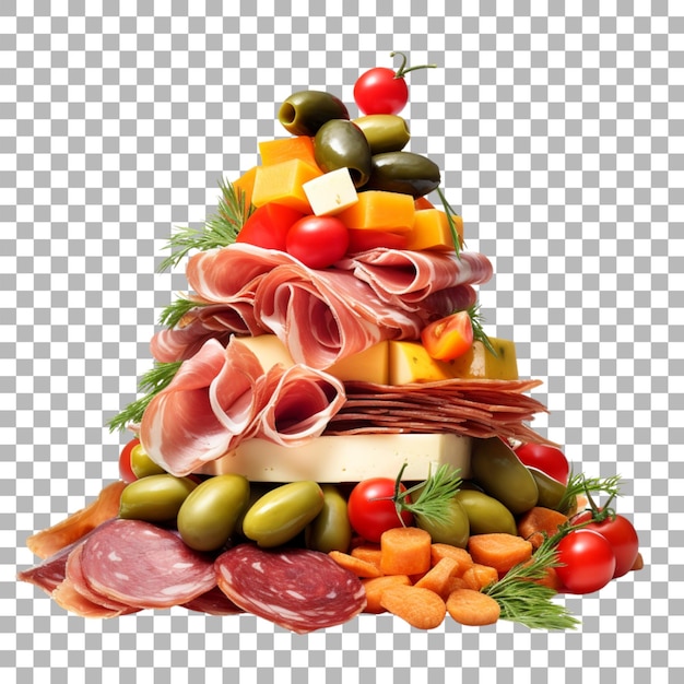 PSD healthy food on transparent background