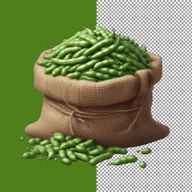 PSD heap of healthy greens png