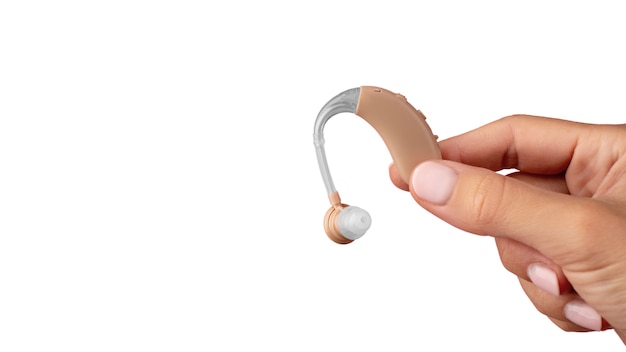 Hearing aids still life