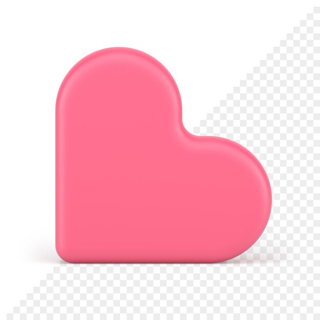 Heart 3d icon