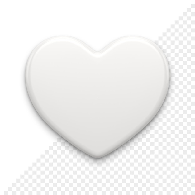 Icona cuore 3d