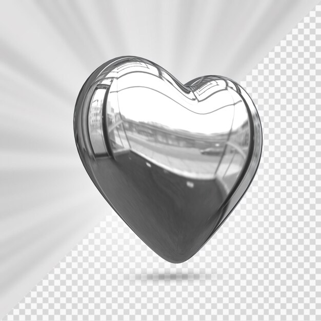 Rendering 3d del cuore