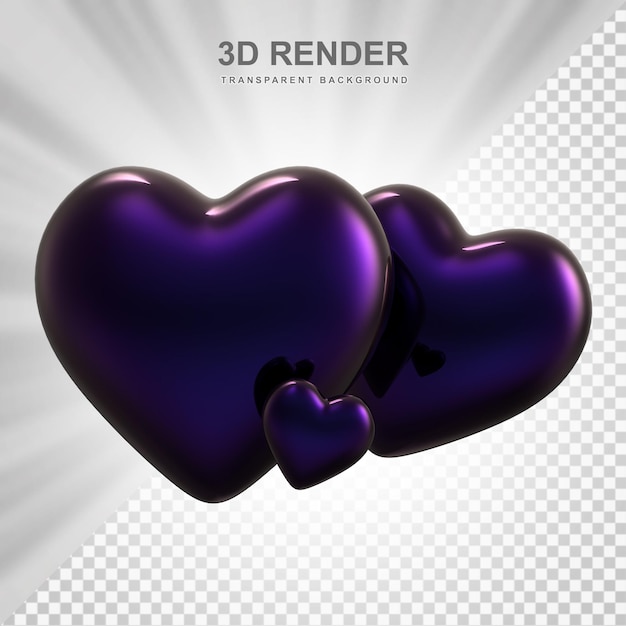 PSD rendering 3d del cuore