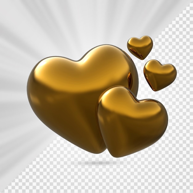 Rendering 3d del cuore